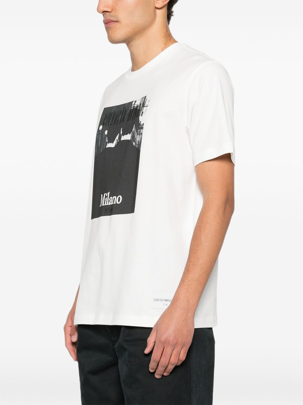 EMPORIO ARMANI CAPSULE PRE T-shirts and Polos White