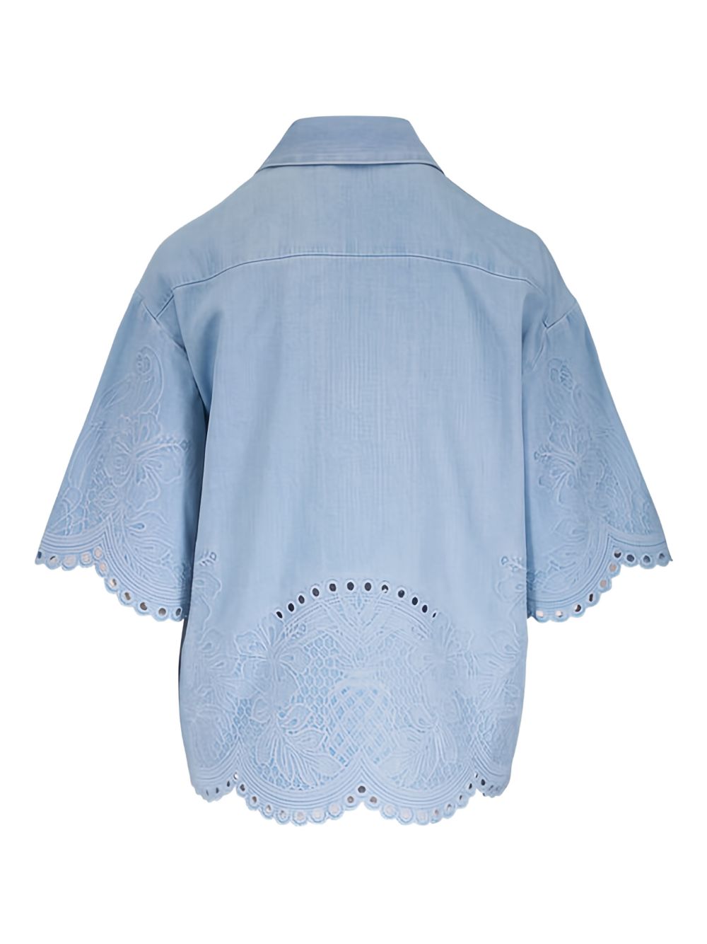 Zimmermann Shirts Clear Blue