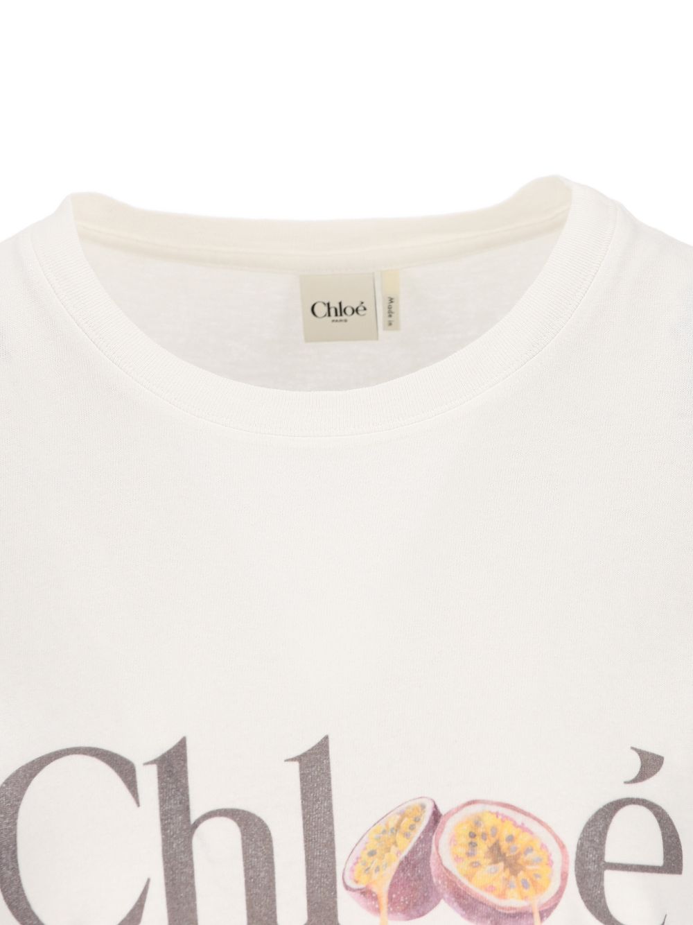 Chloé Chloé Logo cotton t-shirt