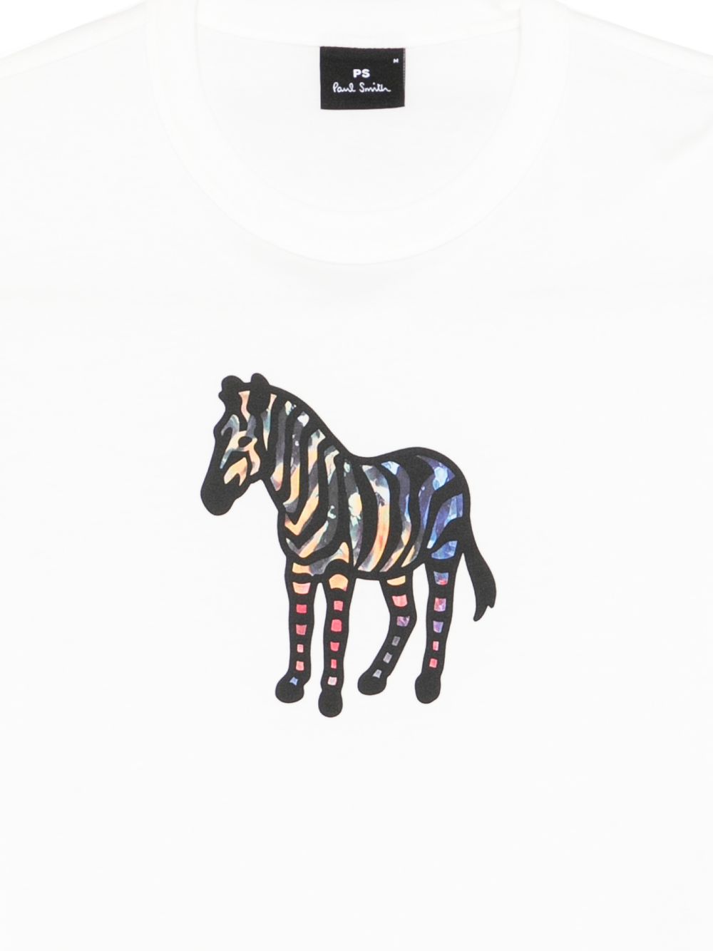 Ps By Paul Smith Zebra organic cotton t-shirt