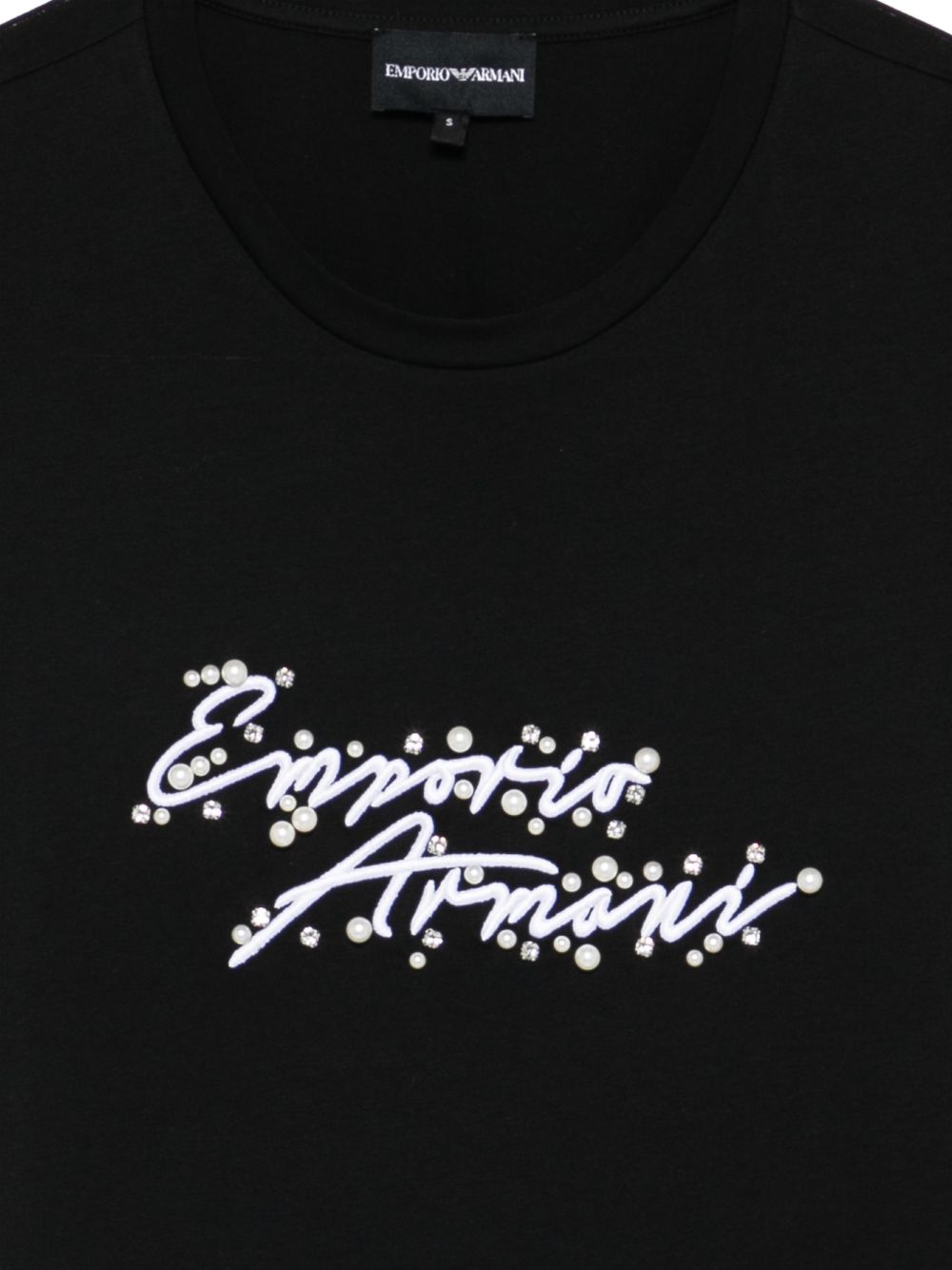 Emporio Armani T-shirts and Polos Black