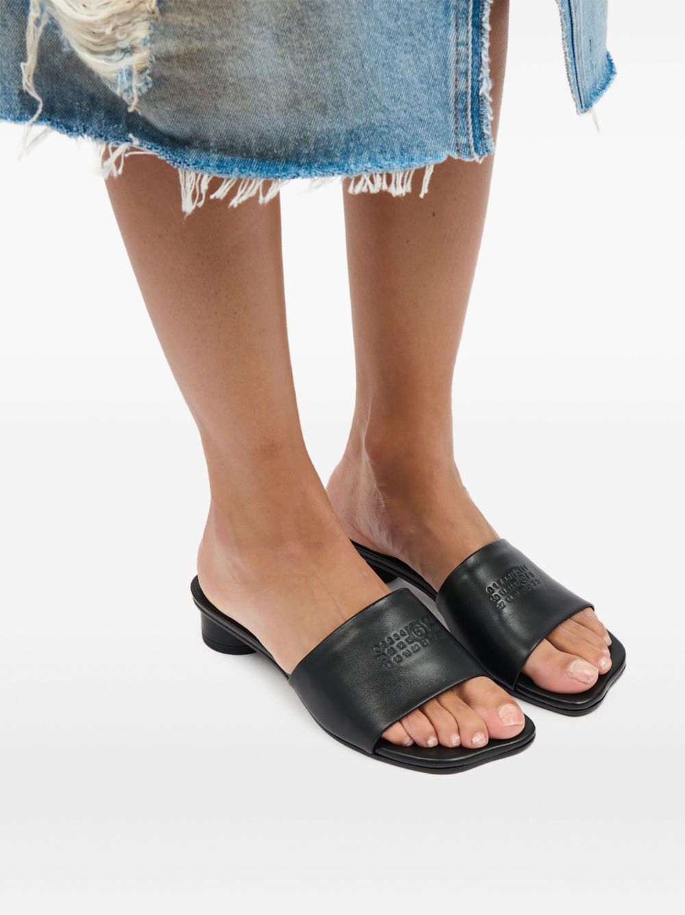 MM6 Maison Margiela Anatomic sandals.