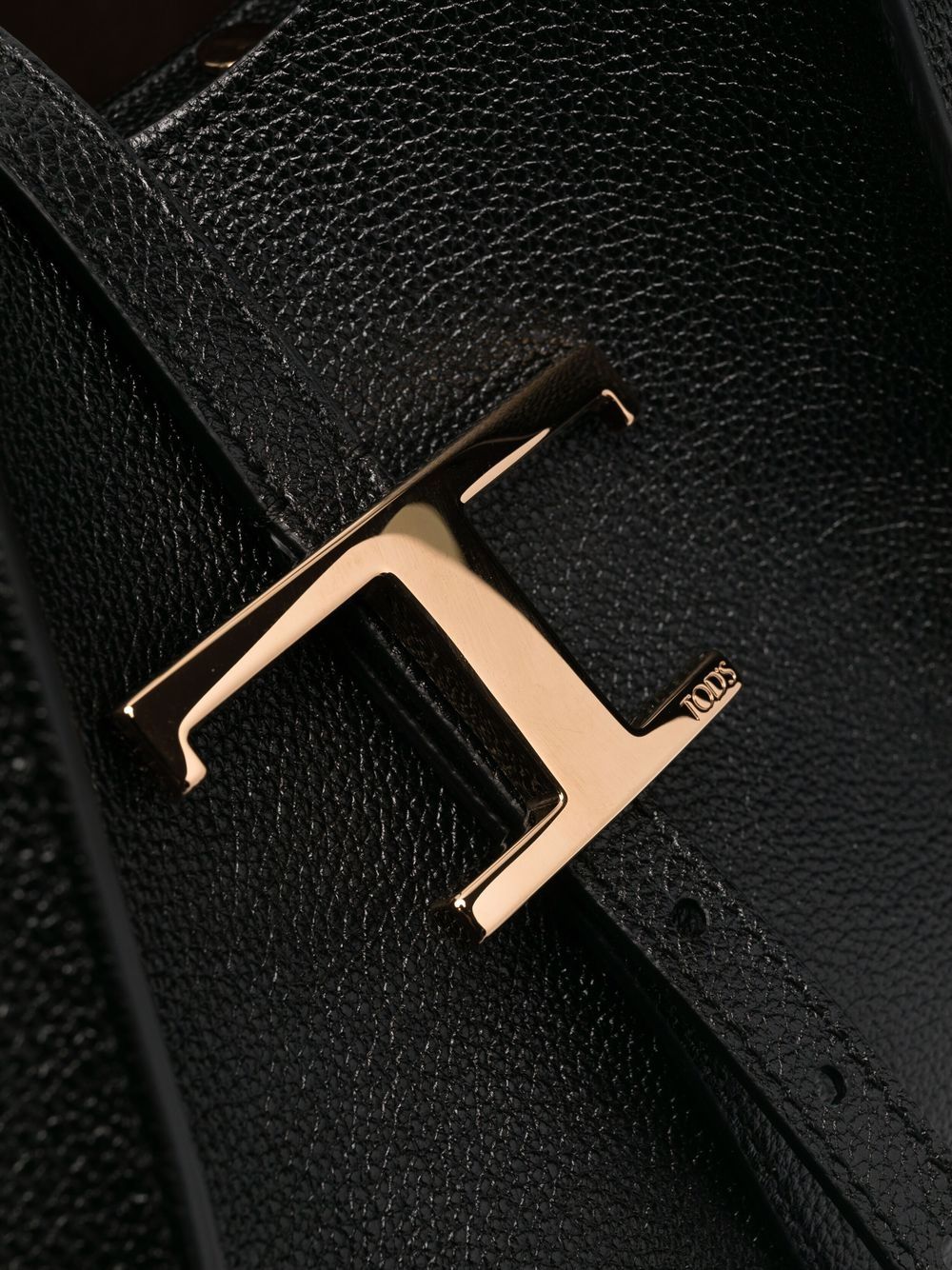 Tod'S T Timeless Small Leather Shopping Bag