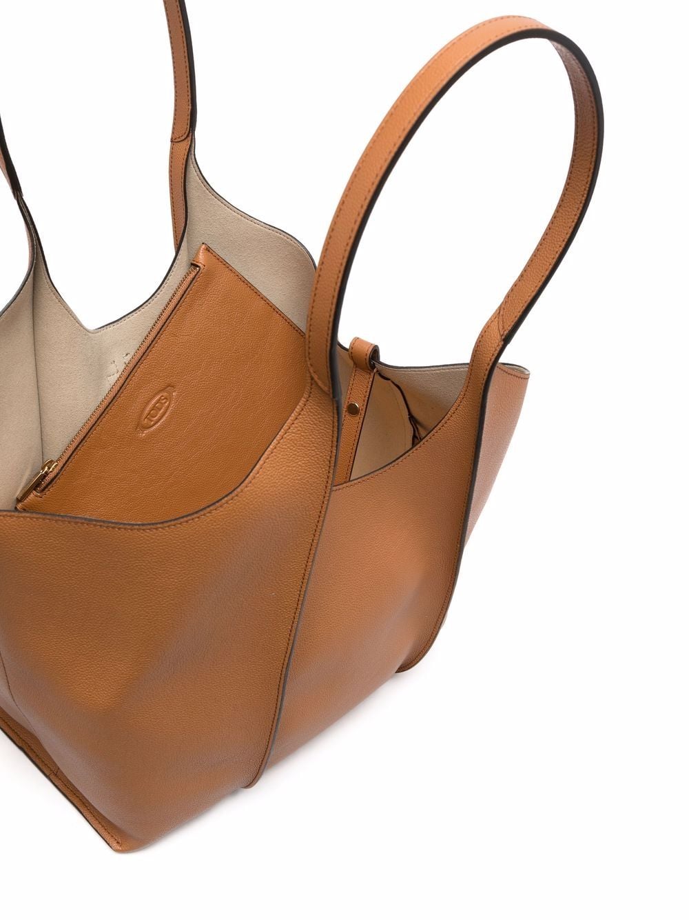 Tod'S T Timeless Shopping Bag In Leather Small