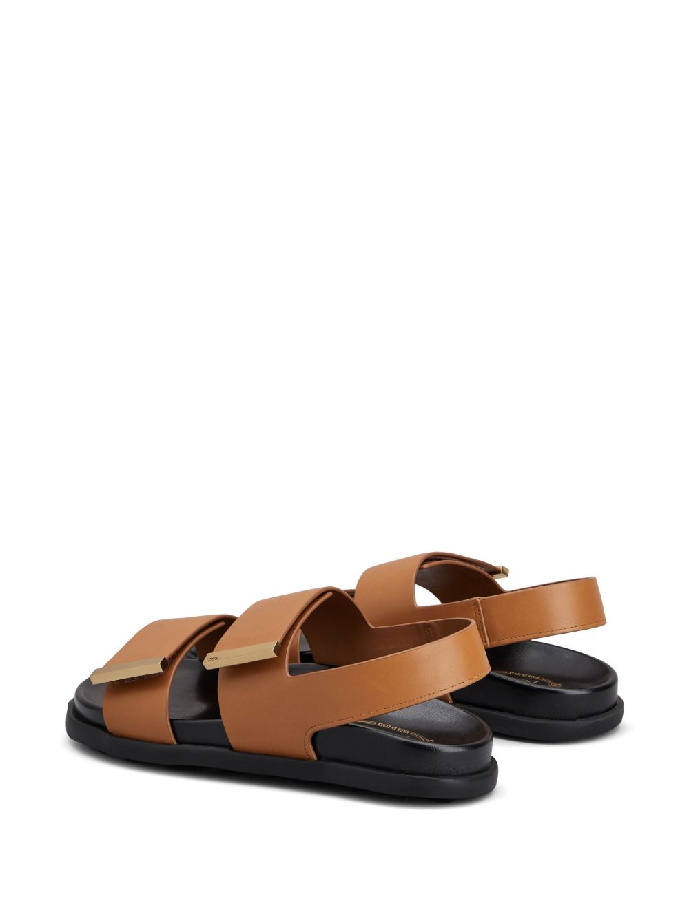 Tod's Sandals Leather Brown
