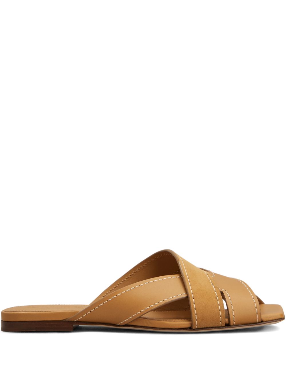 Tod's Sandals Leather Brown