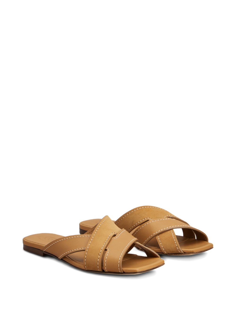 Tod's Sandals Leather Brown