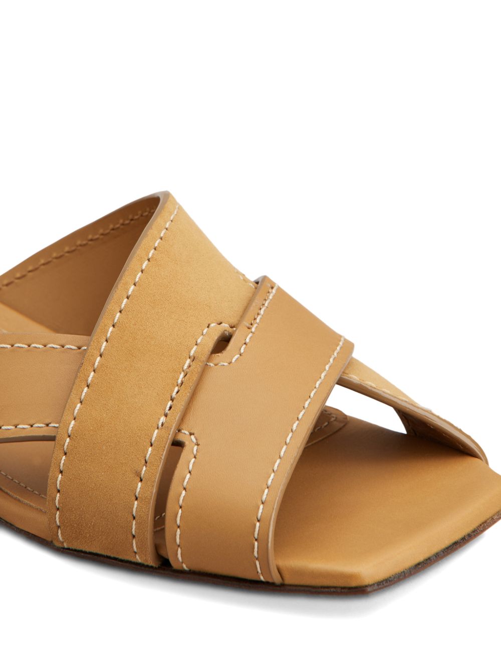 Tod's Sandals Leather Brown