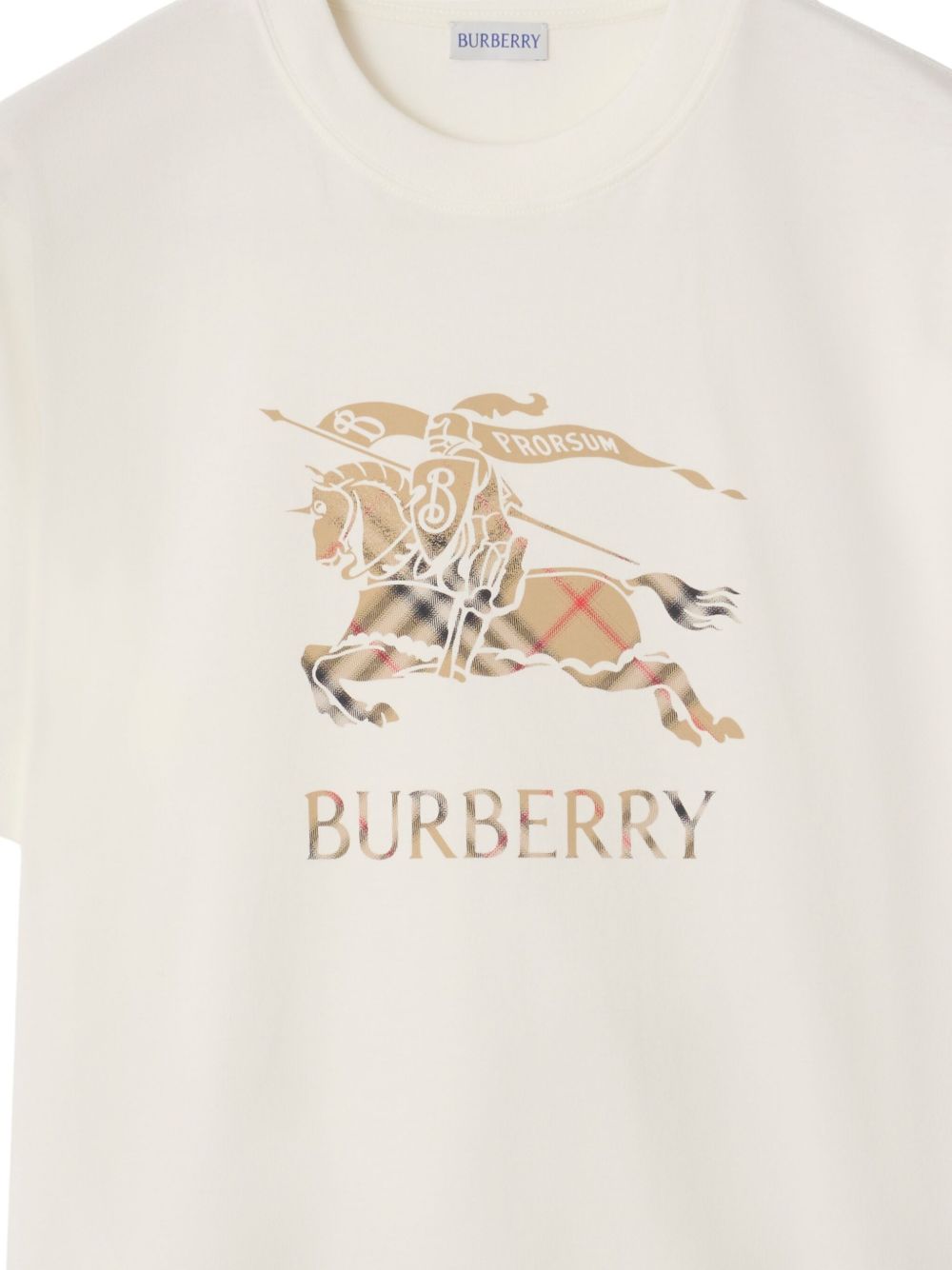 Burberry T-shirts and Polos White
