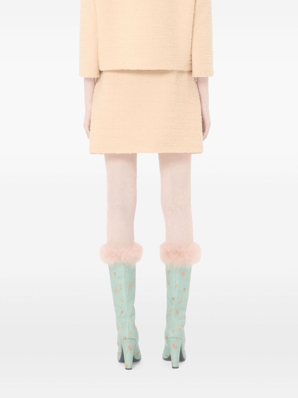 Valentino VLogo Signature wool skirt