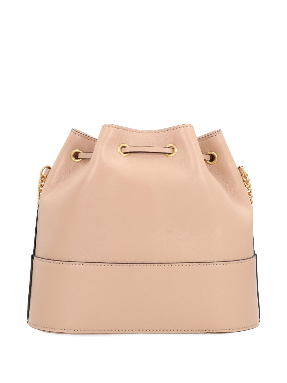 Valentino Garavani Mini Bucket Bag In Nappa With Vlogo Signature Chain