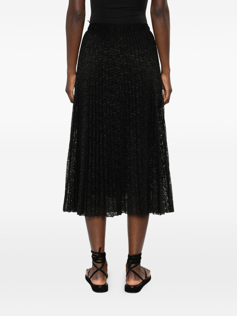 Ermanno Scervino Embroidered long skirt
