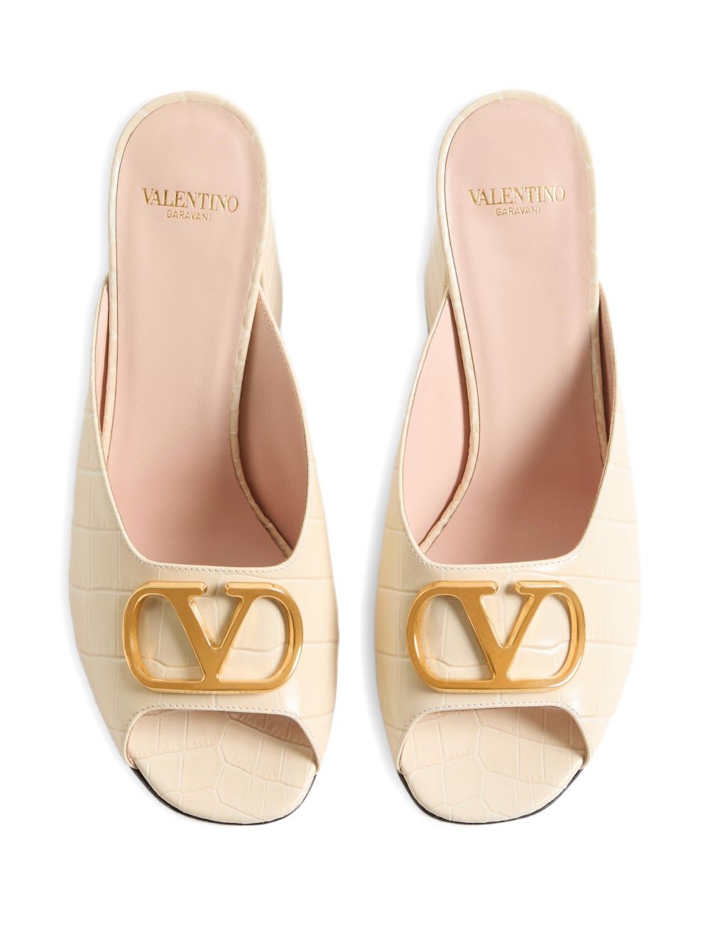 Valentino Garavani VLogo Signature leather mules