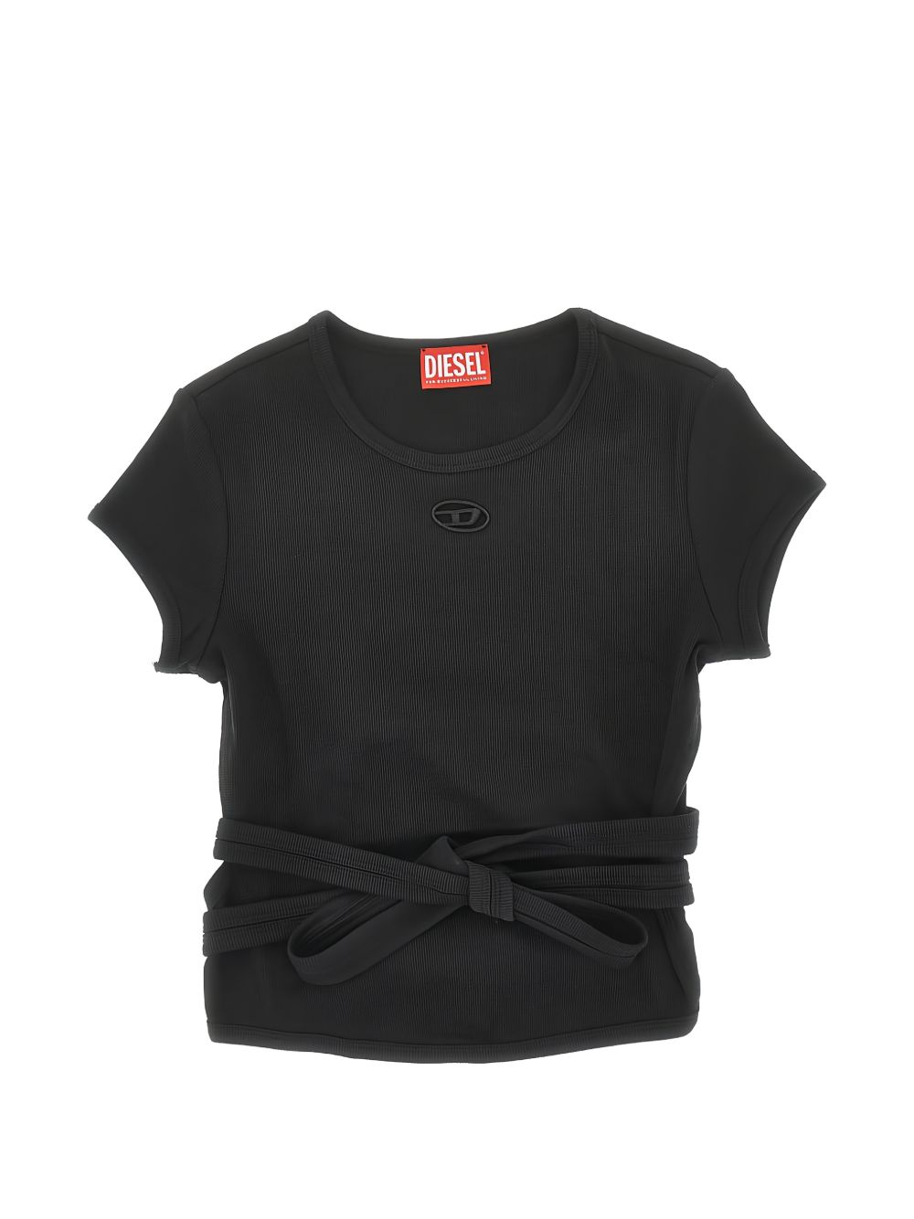 Diesel tie-waist T-shirt