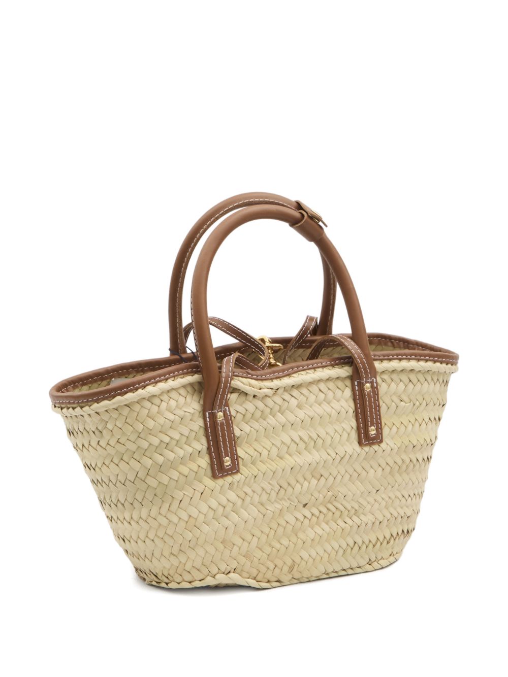 Jacquemus Le Panier Soli rafia basket bag