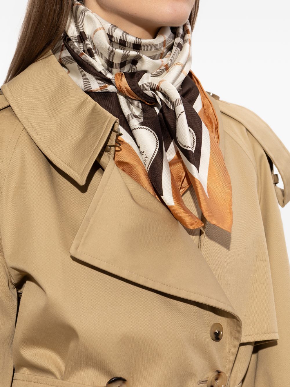 Burberry Scarfs White
