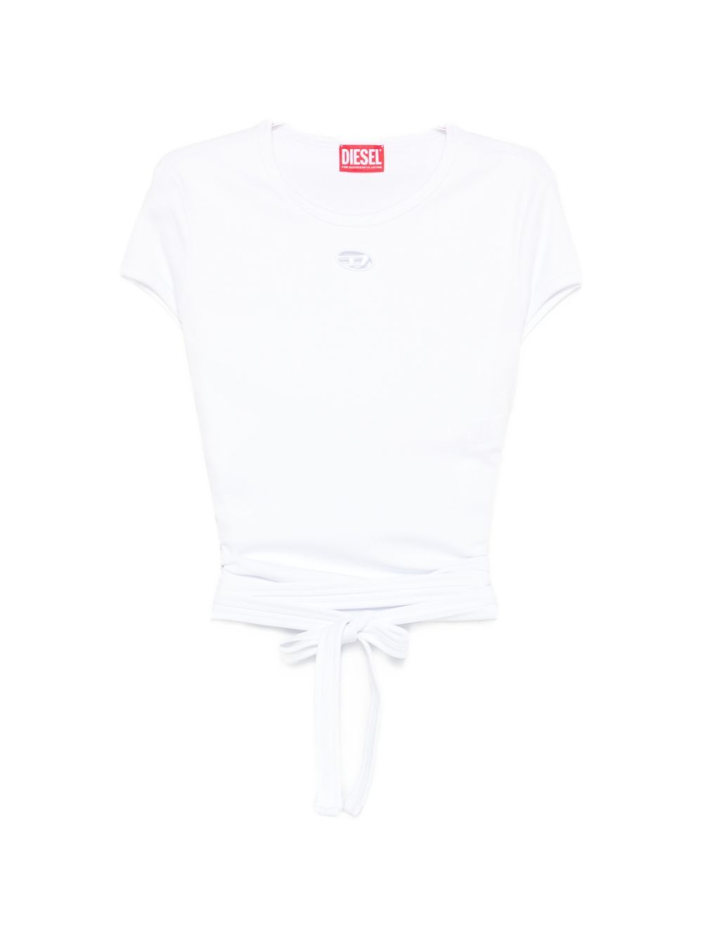 Diesel T-Bunny-Tail tie-waist T-shirt