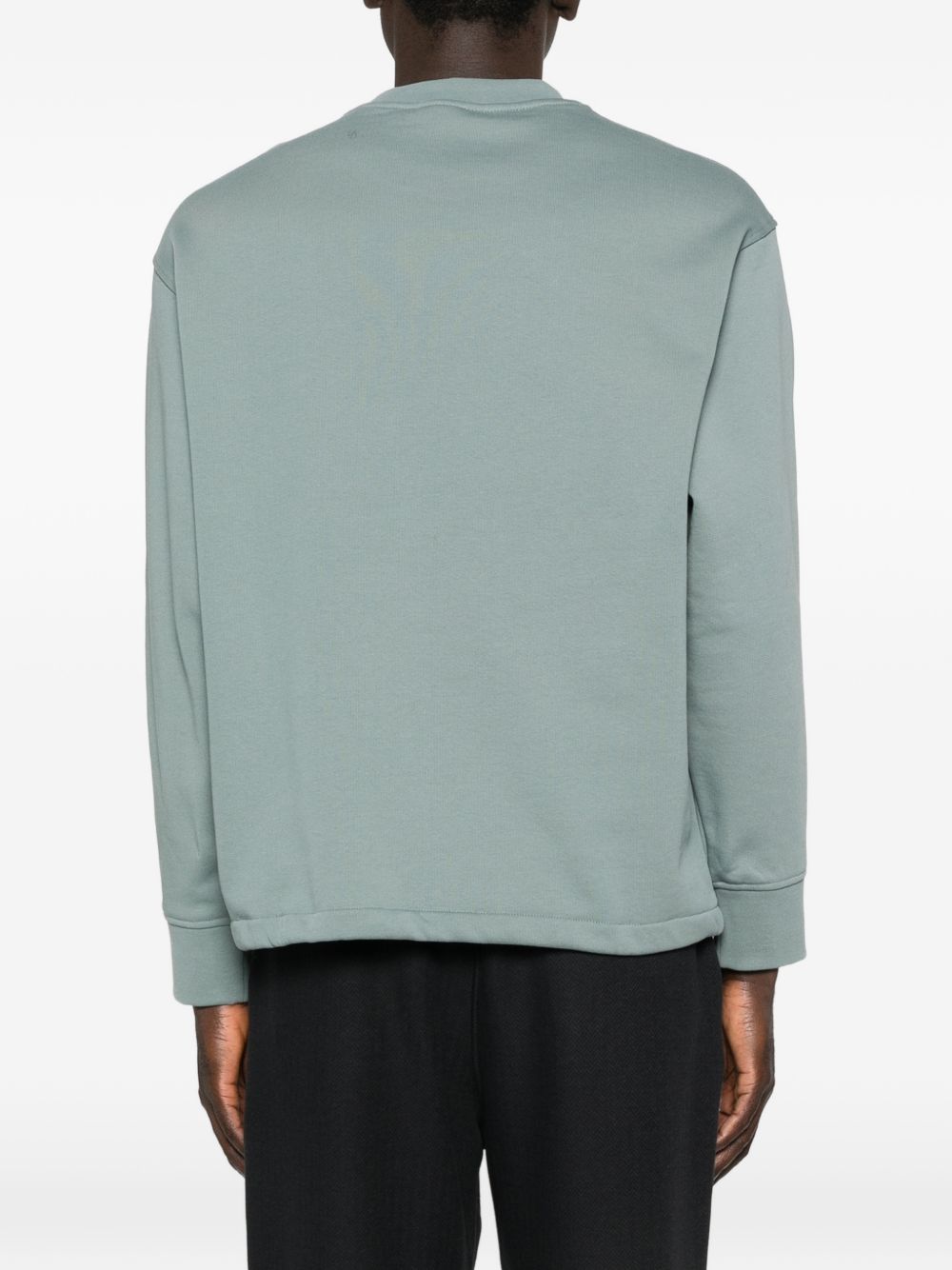 Emporio Armani Sweaters Clear Blue