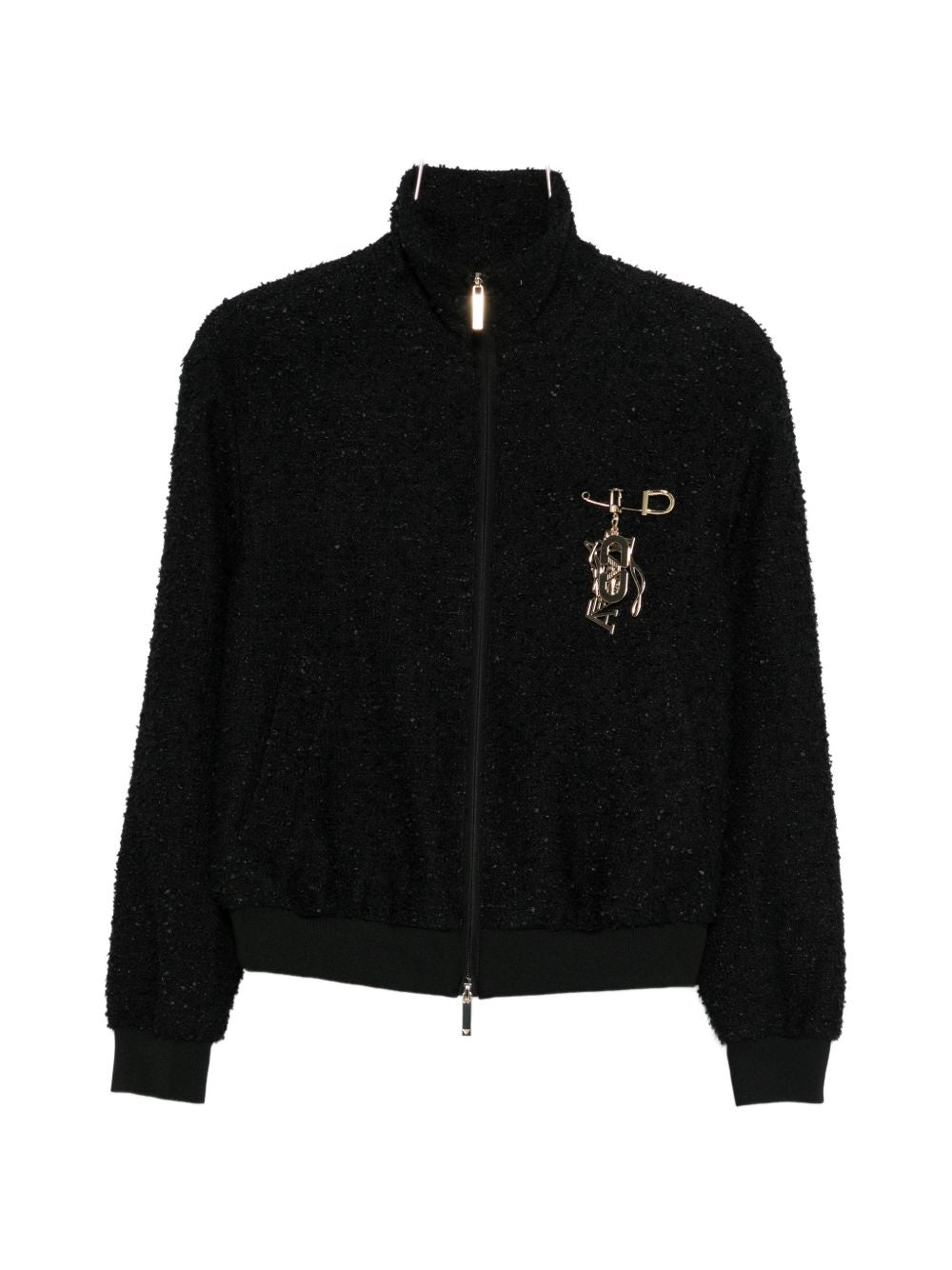 Emporio Armani Tweed blouson jacket