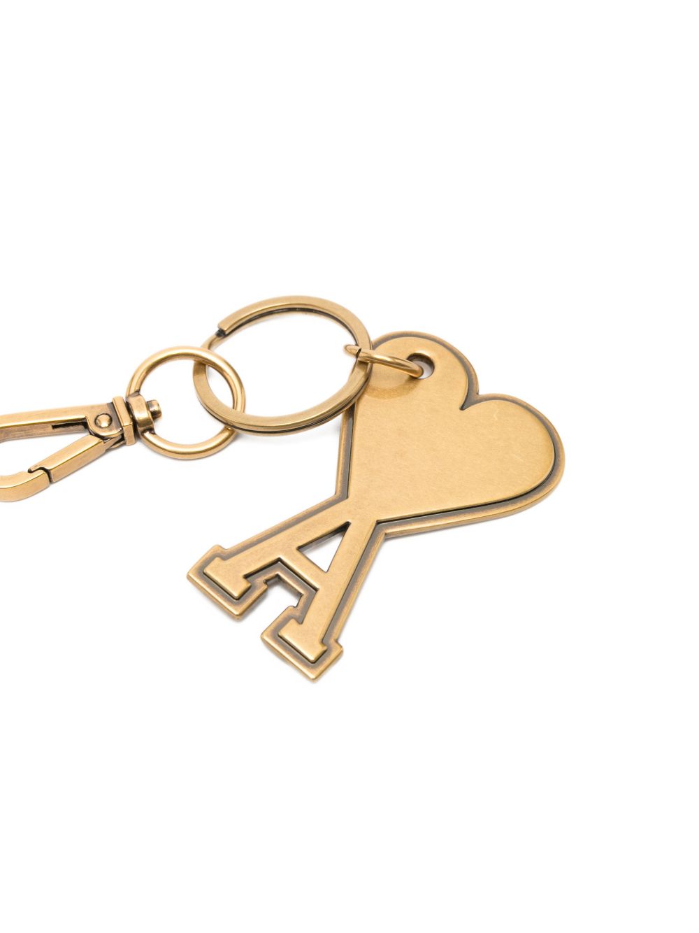 Ami Paris Keychains Golden