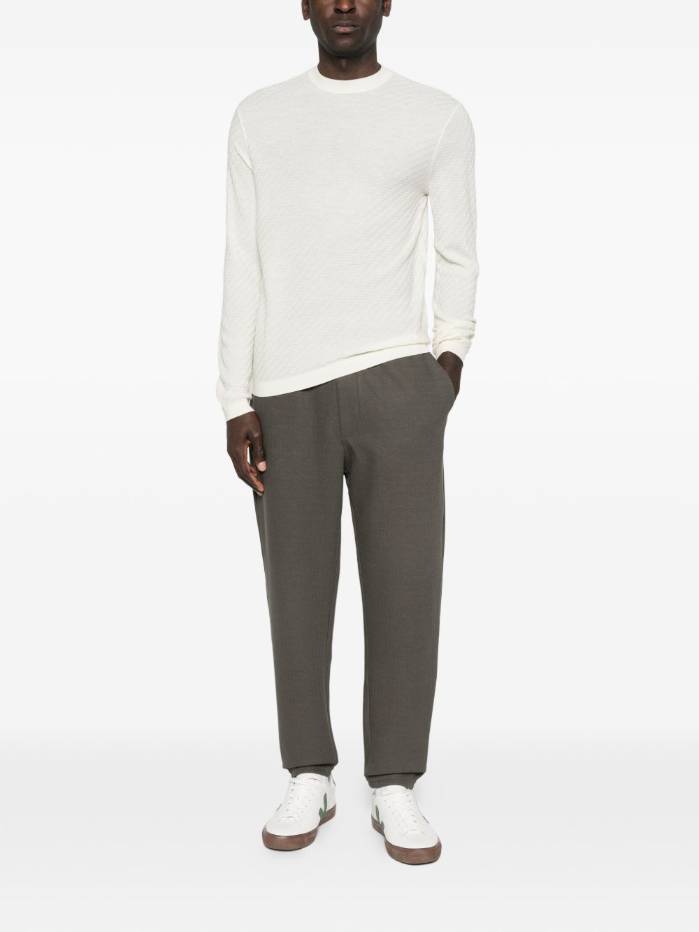 Emporio Armani Sweaters White