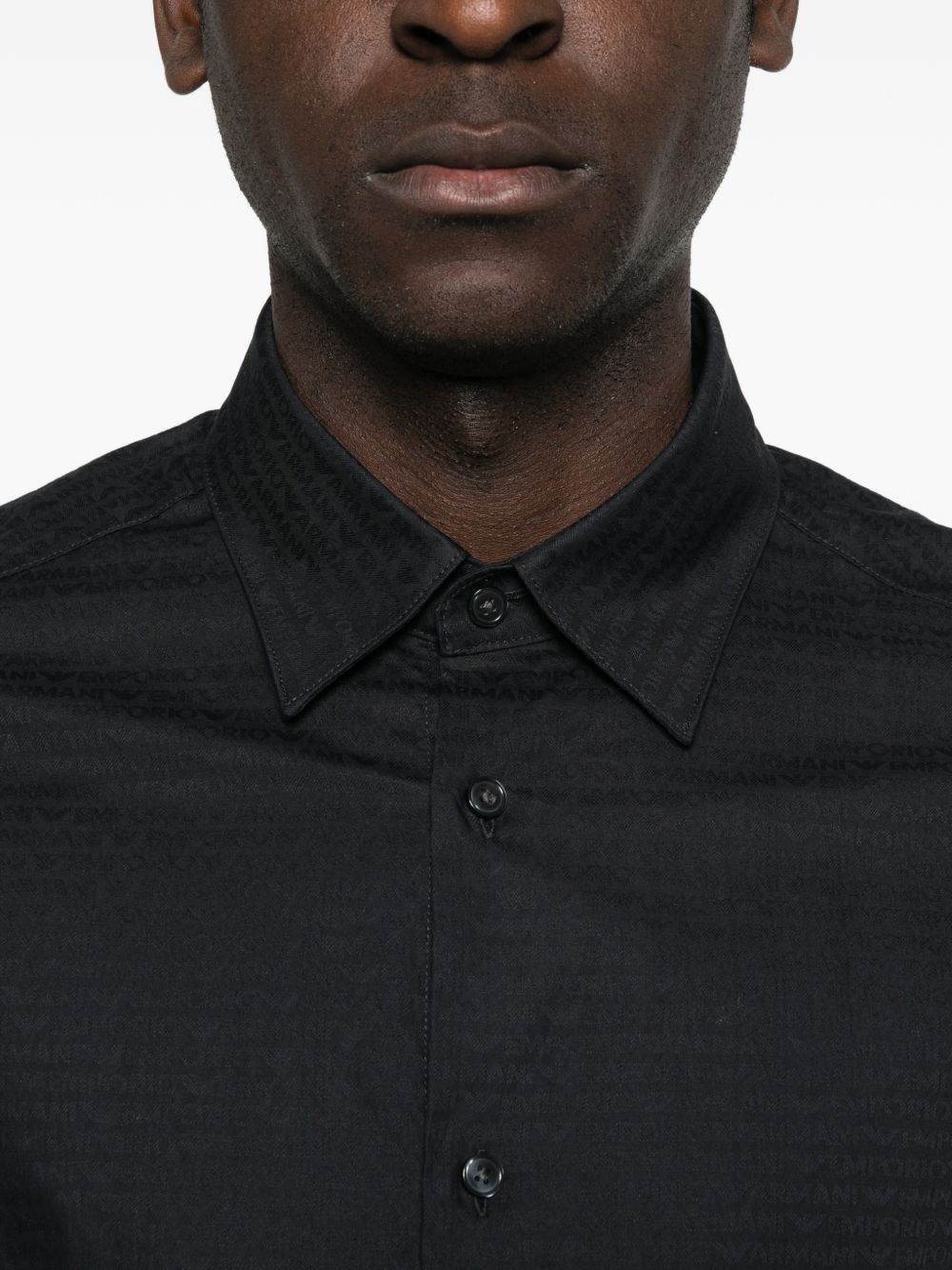 Emporio Armani Shirts Blue