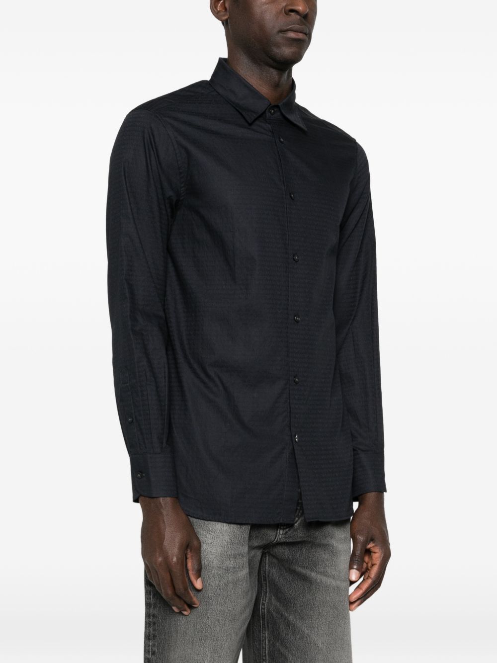 Emporio Armani Shirts Blue