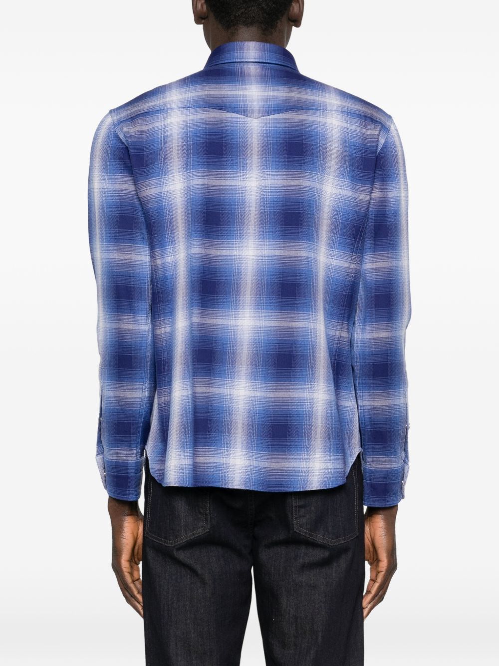 Tom Ford Cotton checked shirt