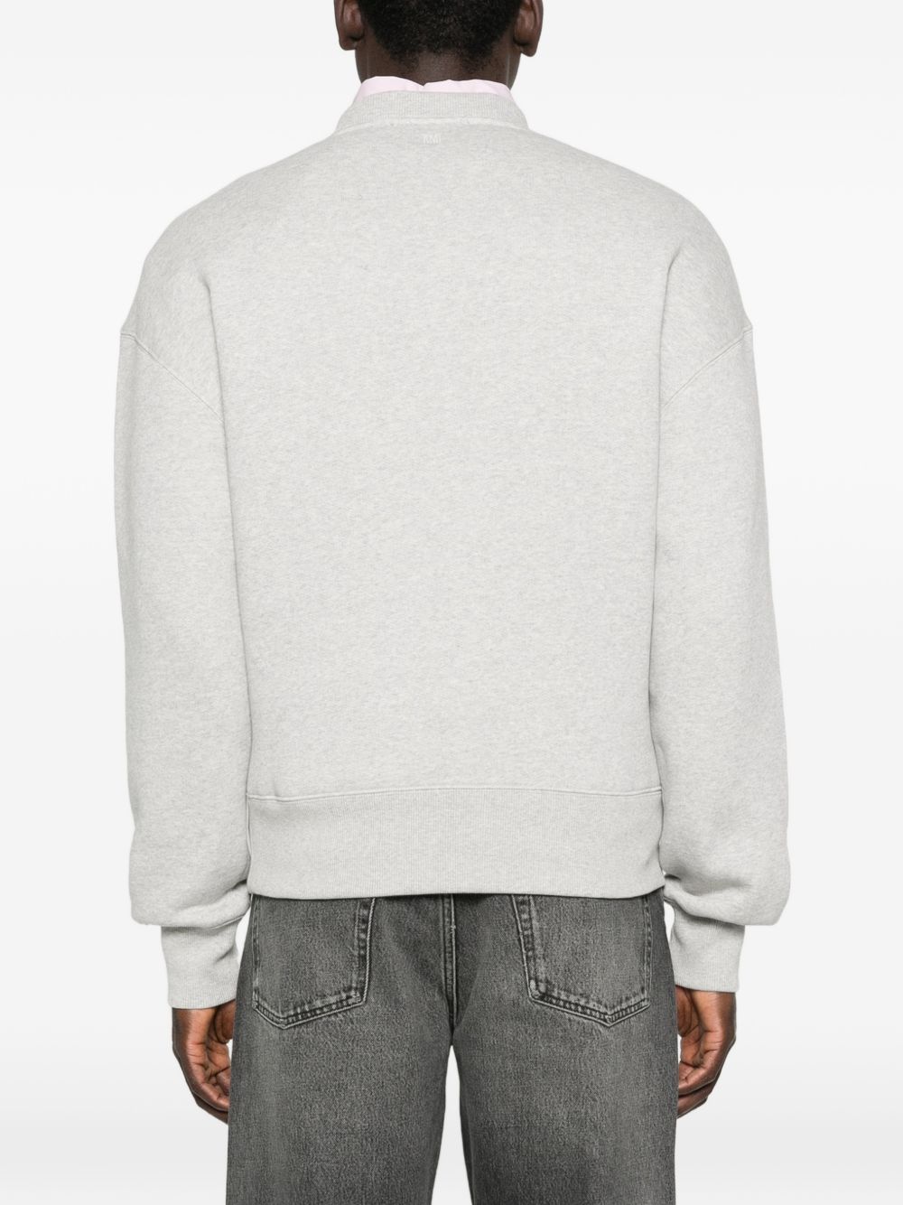 Ami Paris Sweaters Grey