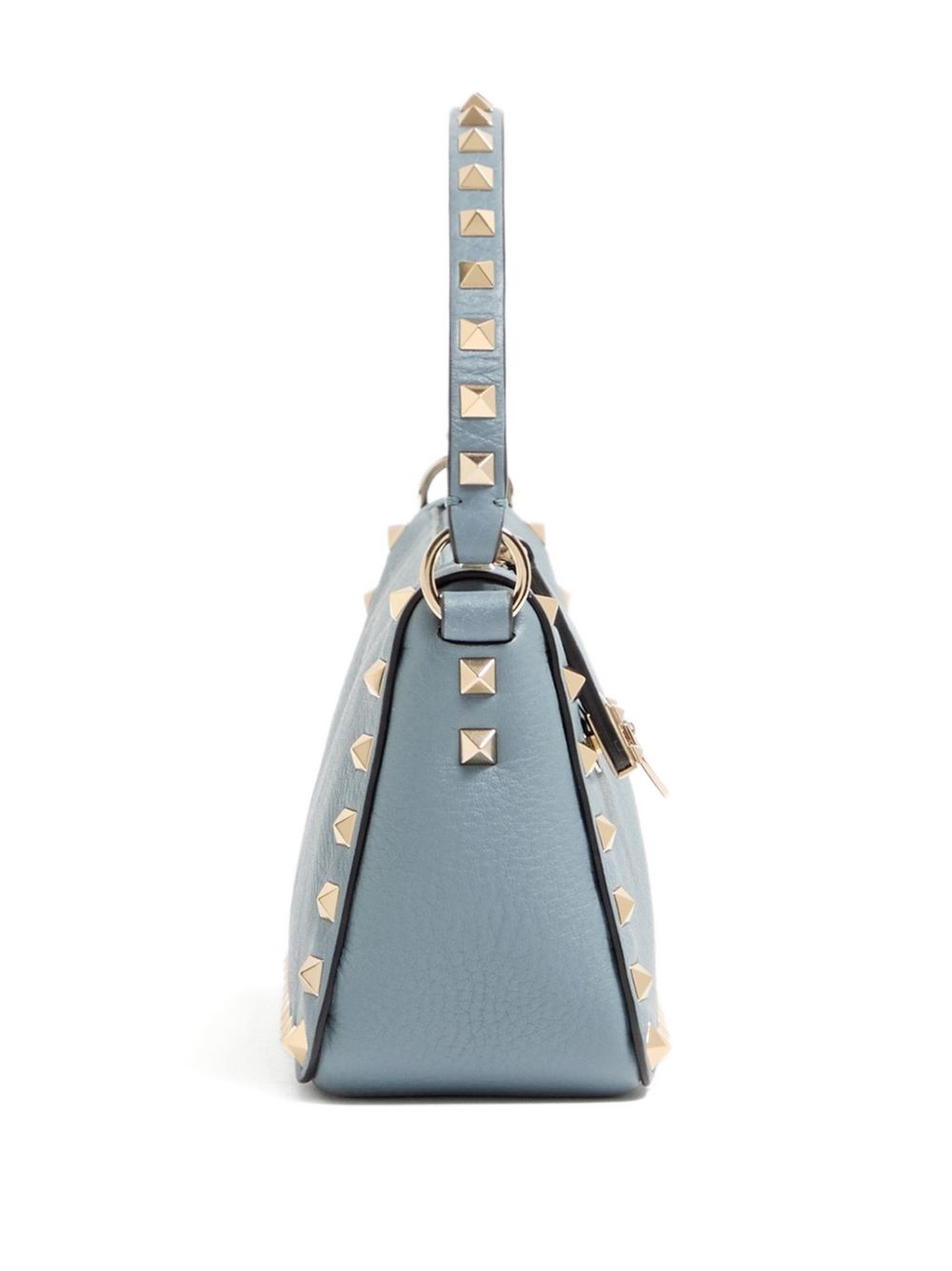 Valentino Garavani Small Rockstud Grainy Calfskin Crossbody Bag