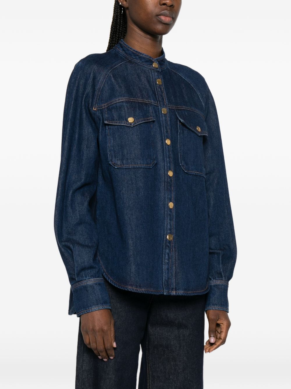 Forte Forte Shirts Blue