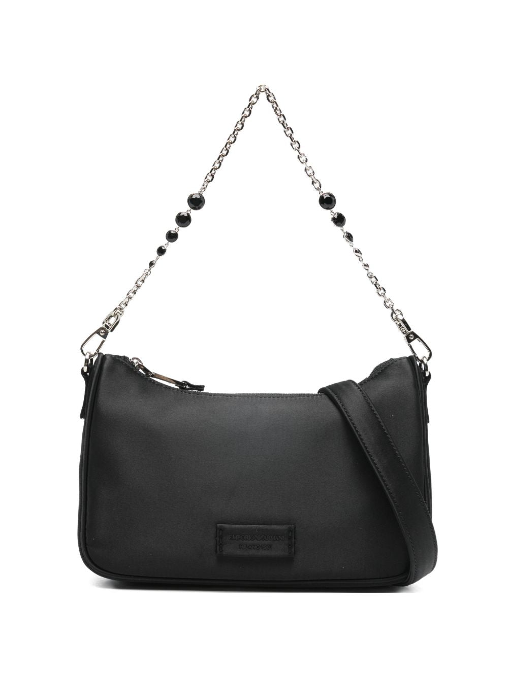 Emporio Armani beaded chain shoulder bag