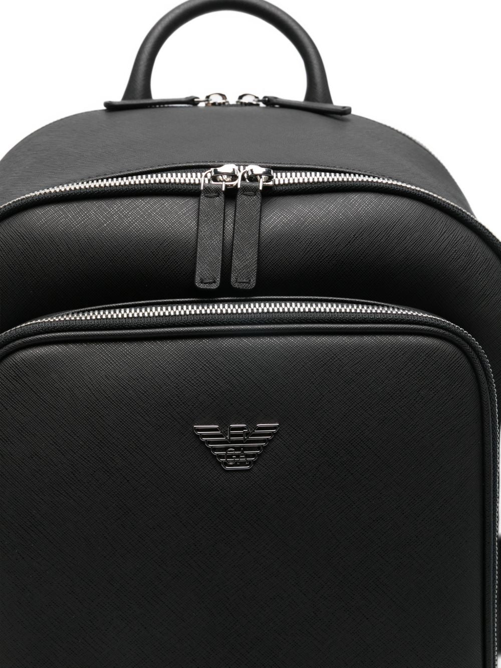 Emporio Armani ASV regenerated Saffiano backpack