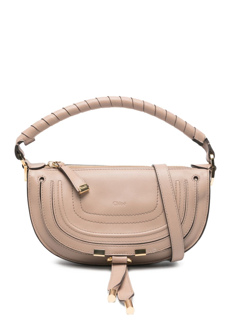 Chloé Marcie Mini Shoulder Bag In Soft Leather