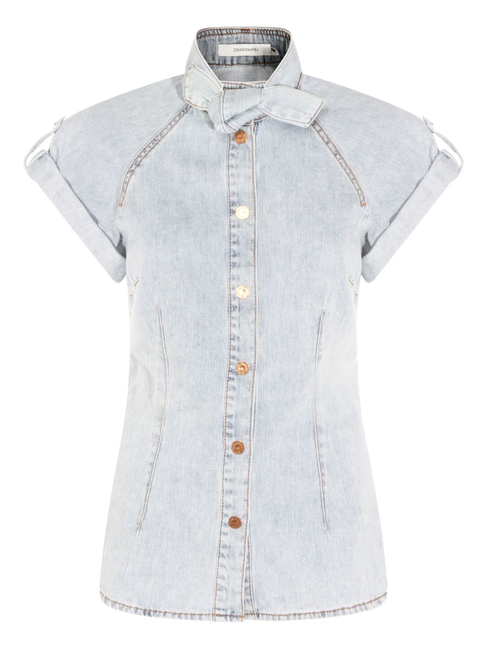 Zimmermann Shirts Clear Blue