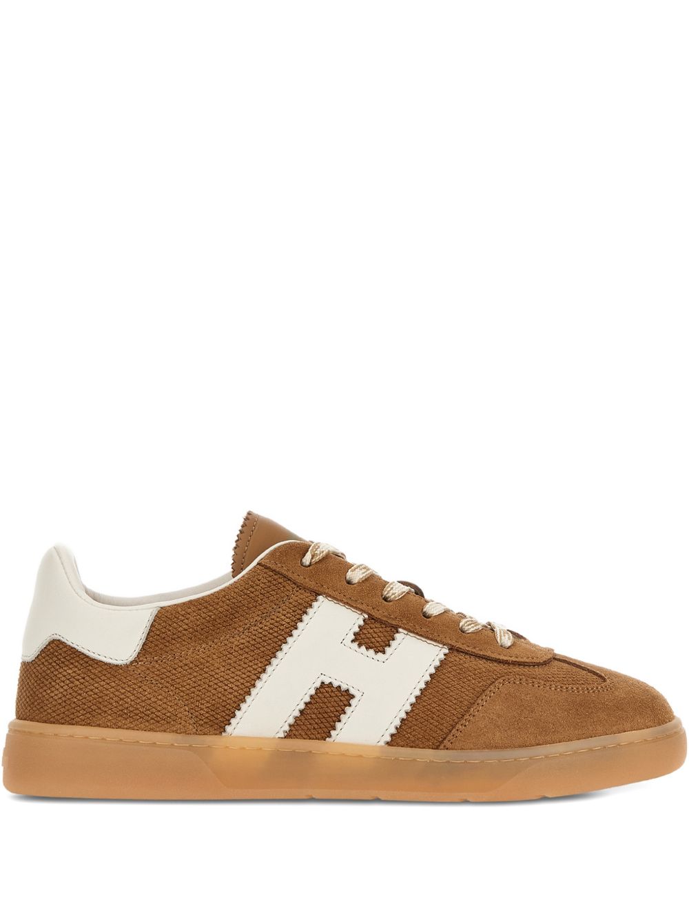 Hogan Sneakers Leather Brown