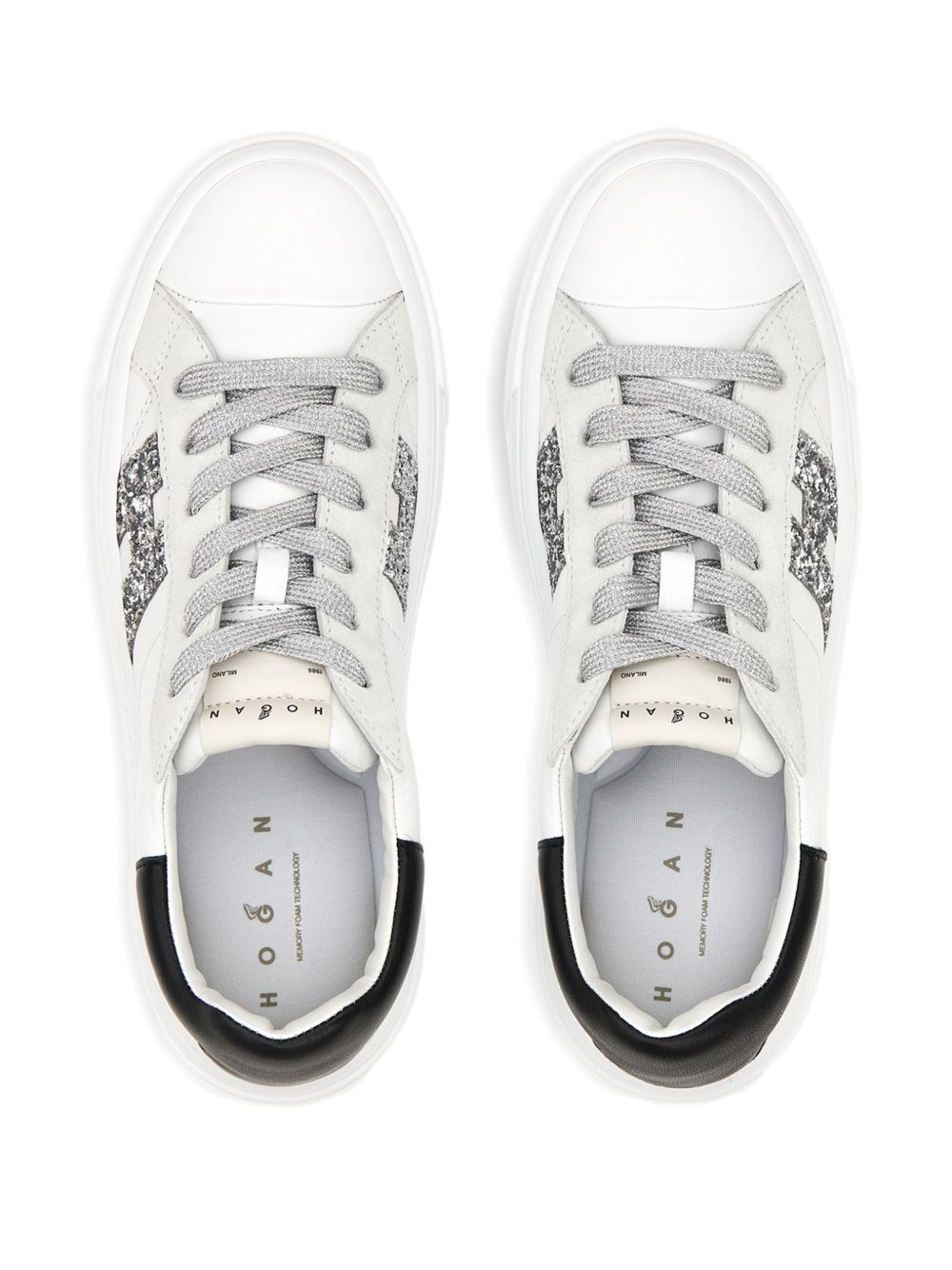 Hogan Crosswind White Sneakers