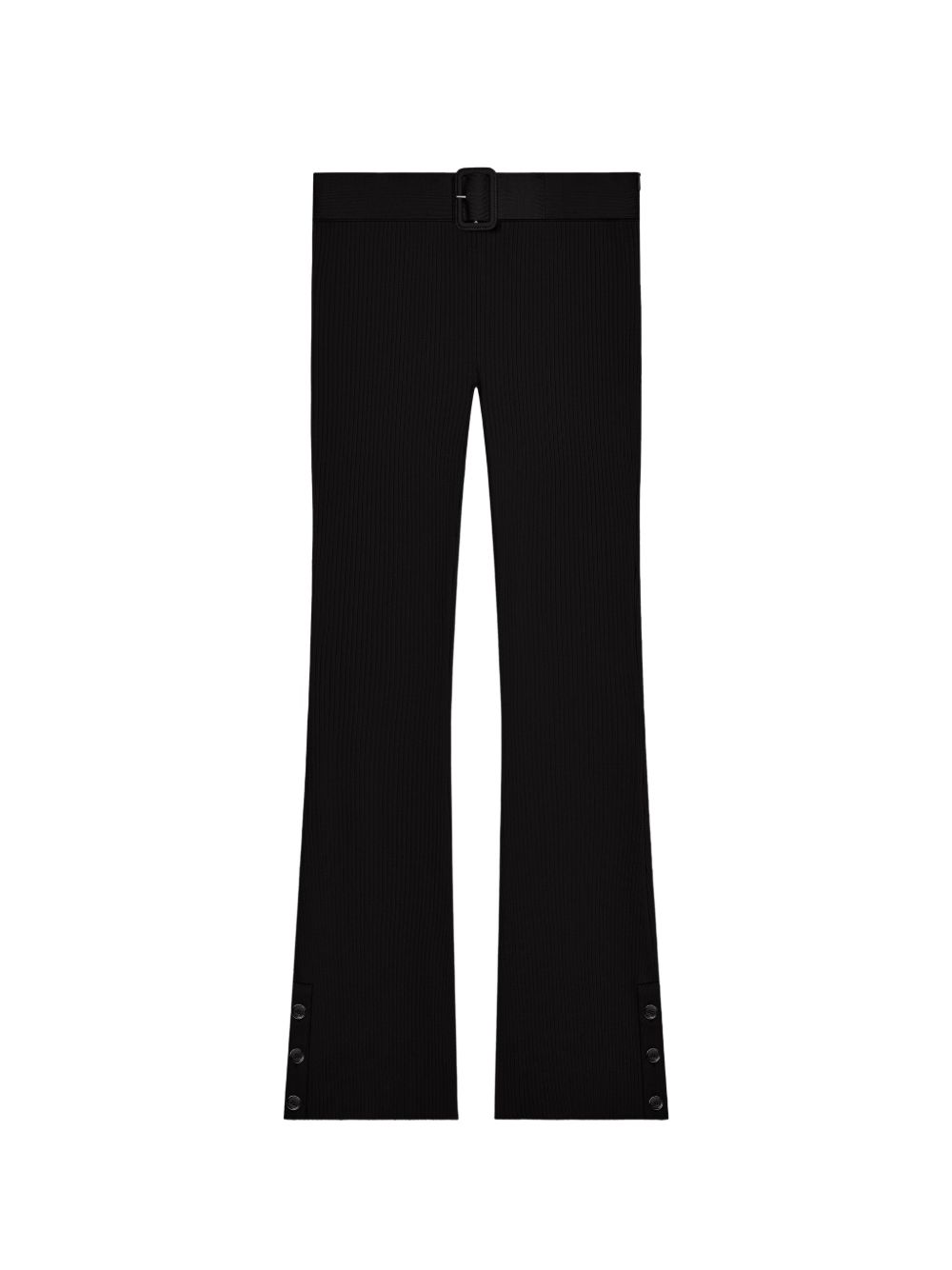 Courreges Pre Courrèges Ribbed knitted trousers