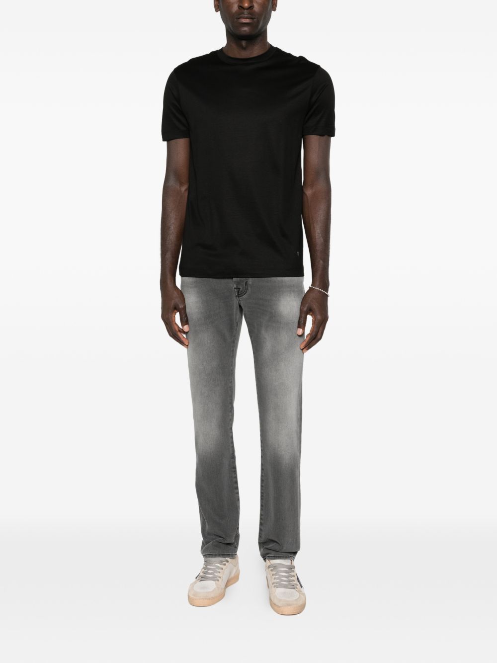 Emporio Armani T-shirts and Polos Black