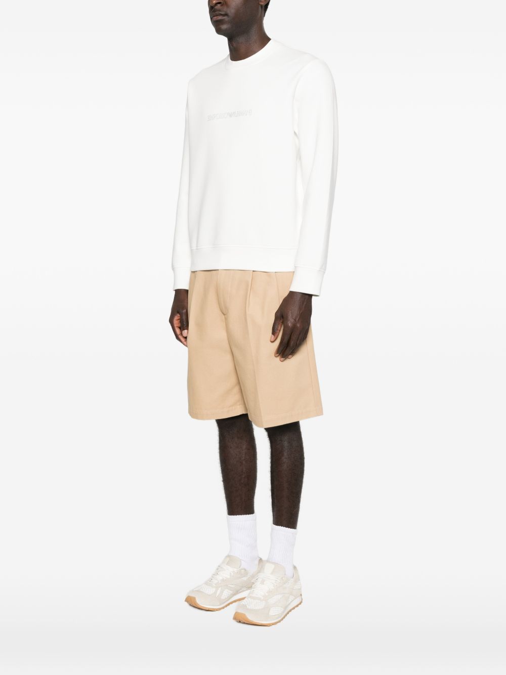 Emporio Armani Sweaters White