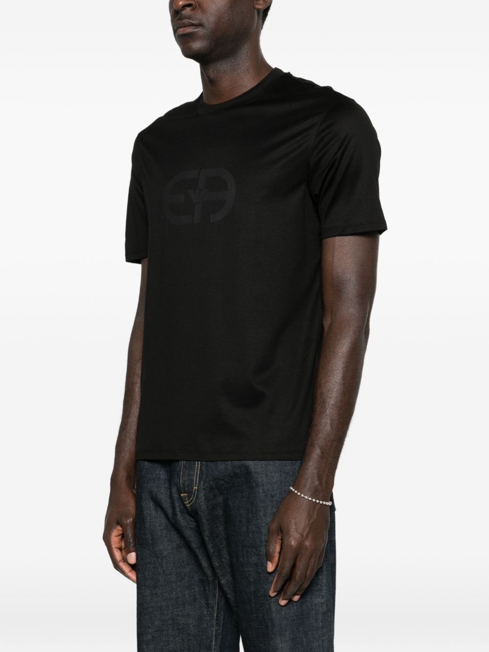 Emporio Armani T-shirts and Polos Black