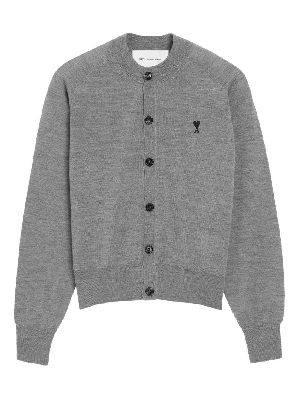 Ami Paris Sweaters Grey