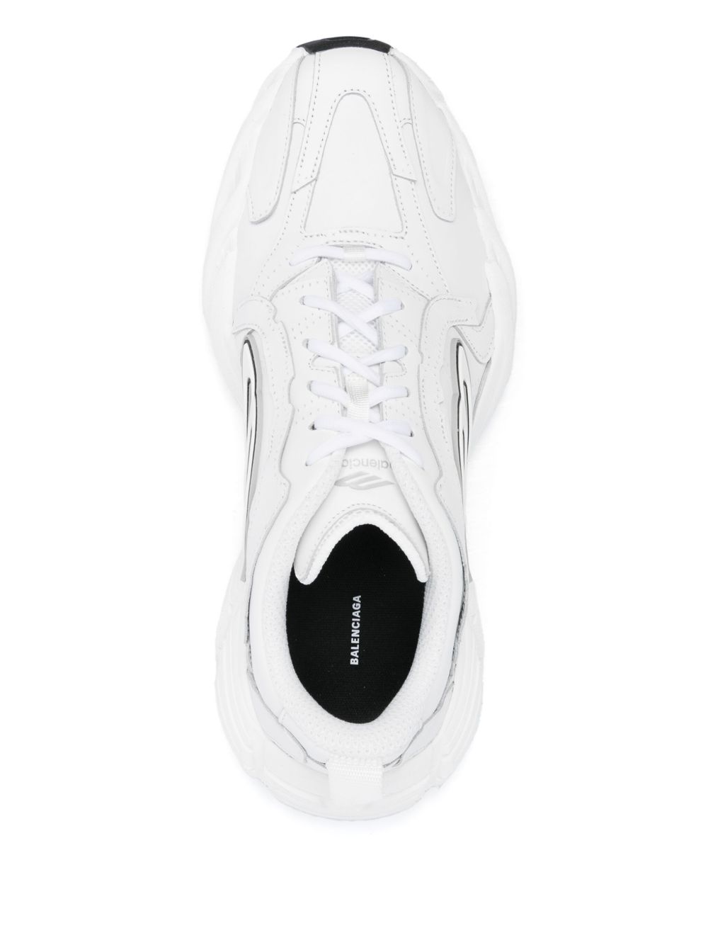 Balenciaga Monday leather sneakers