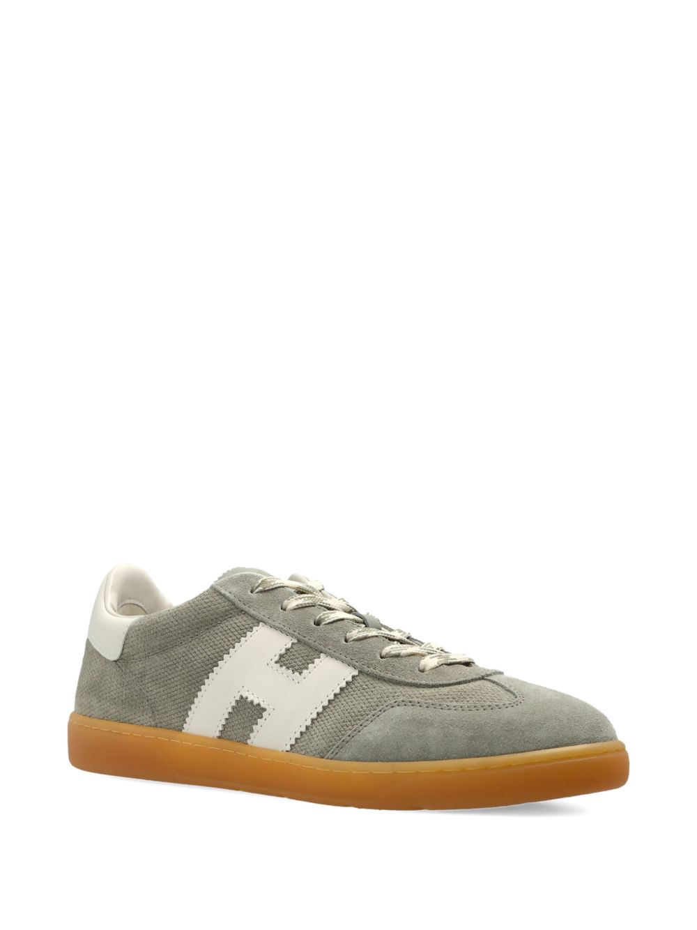Hogan Cool Suede and Canvas Sneakers.