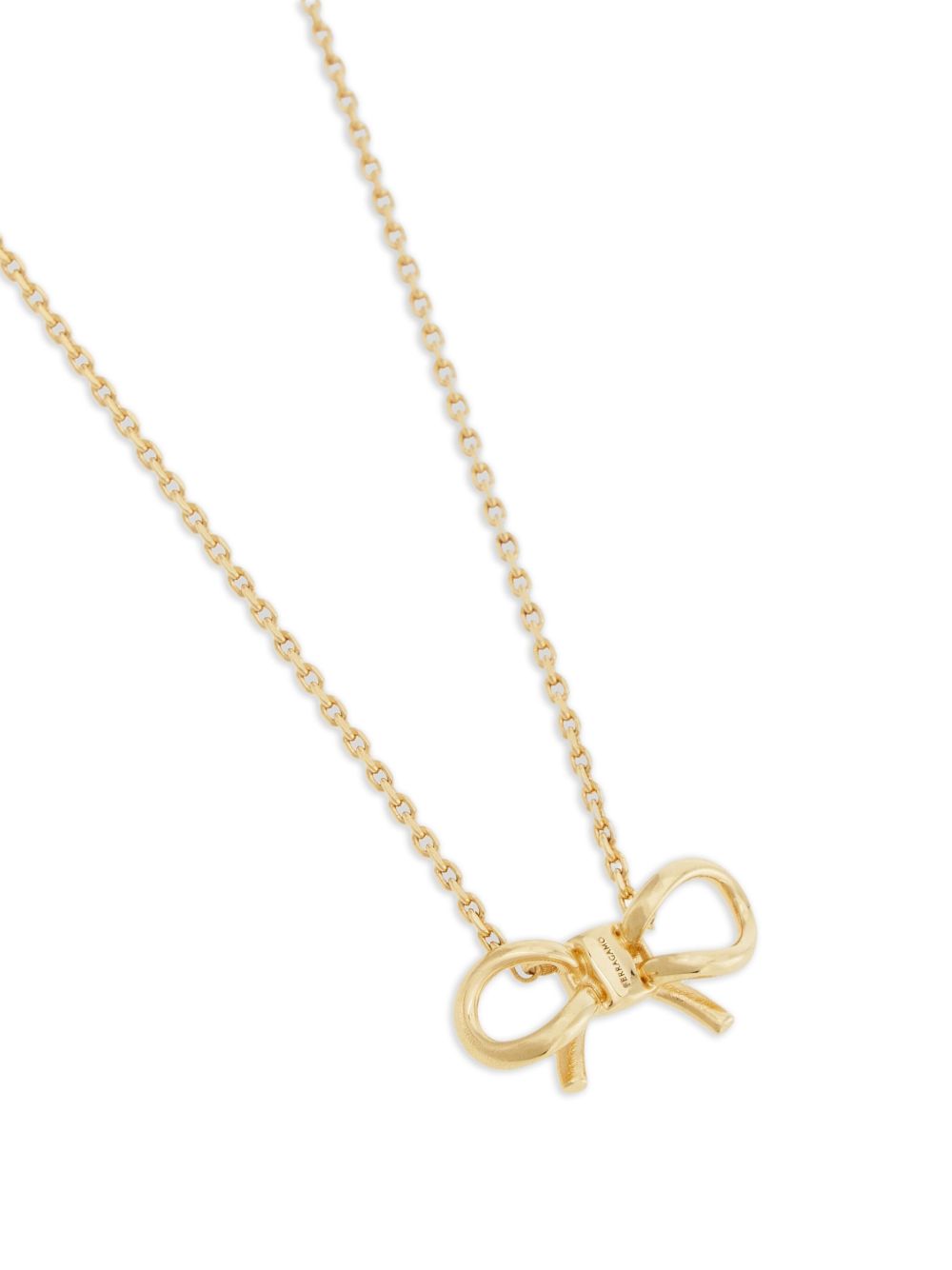 Ferragamo Necklace With Bow Pendant