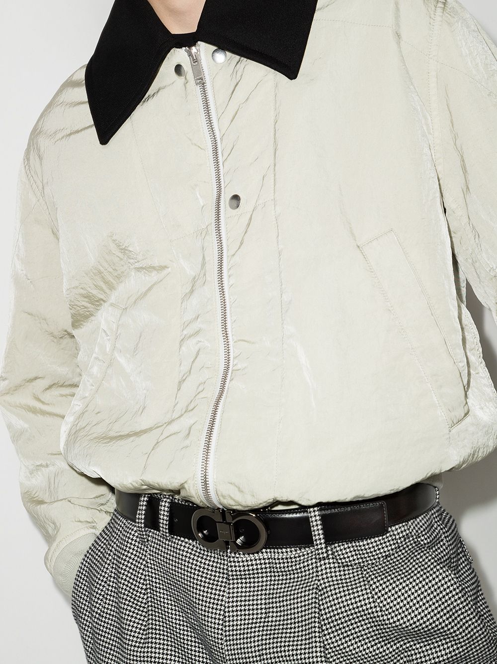 Ferragamo Reversible And Adjustable Gancini Belt