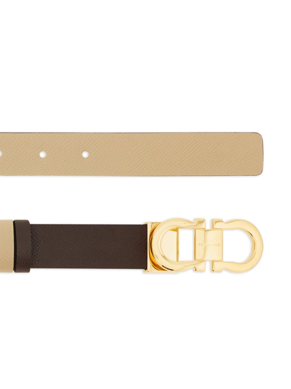 Ferragamo Reversible And Adjustable Gancini Belt