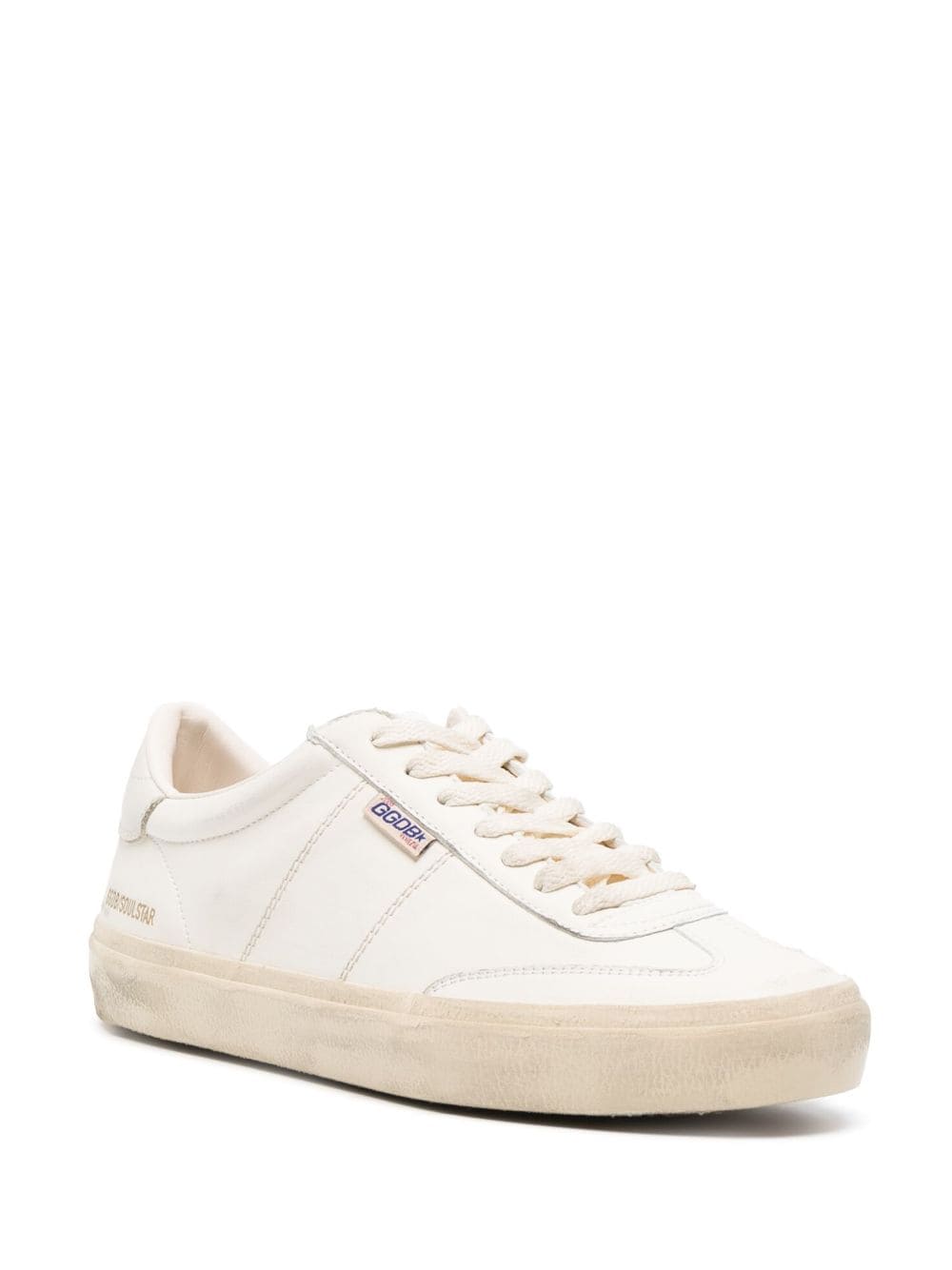 Golden Goose Soul Star in white nappa