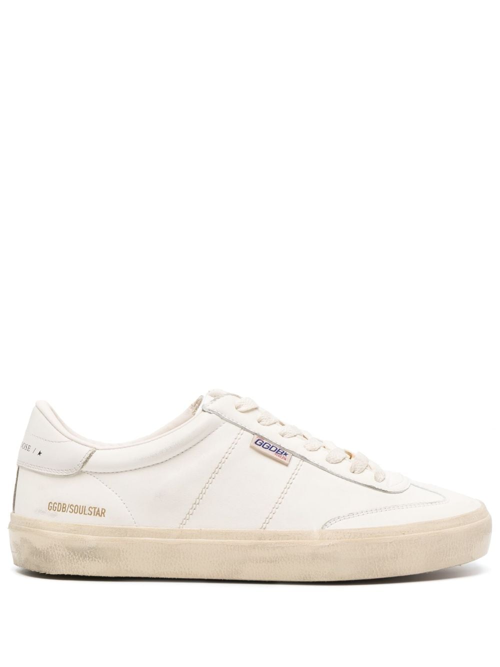 Golden Goose Soul Star in white nappa