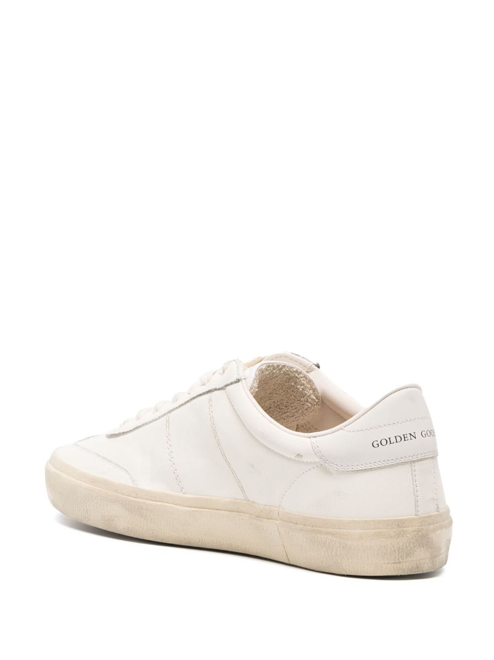 Golden Goose Soul Star in white nappa